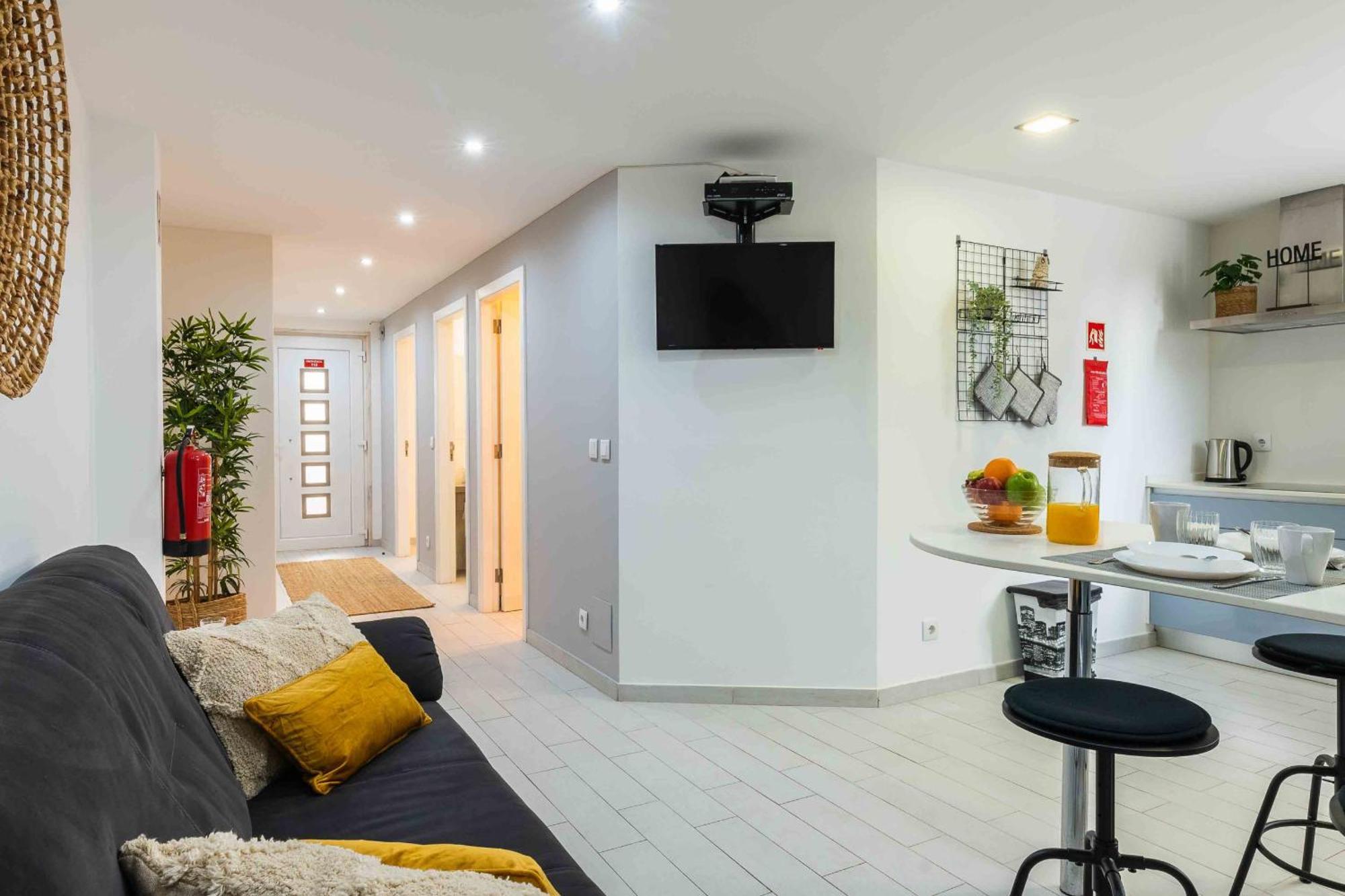 Santa Eulalia 2-Bedroom Apartment - Swimming Pool - Wifi 阿尔布费拉 外观 照片