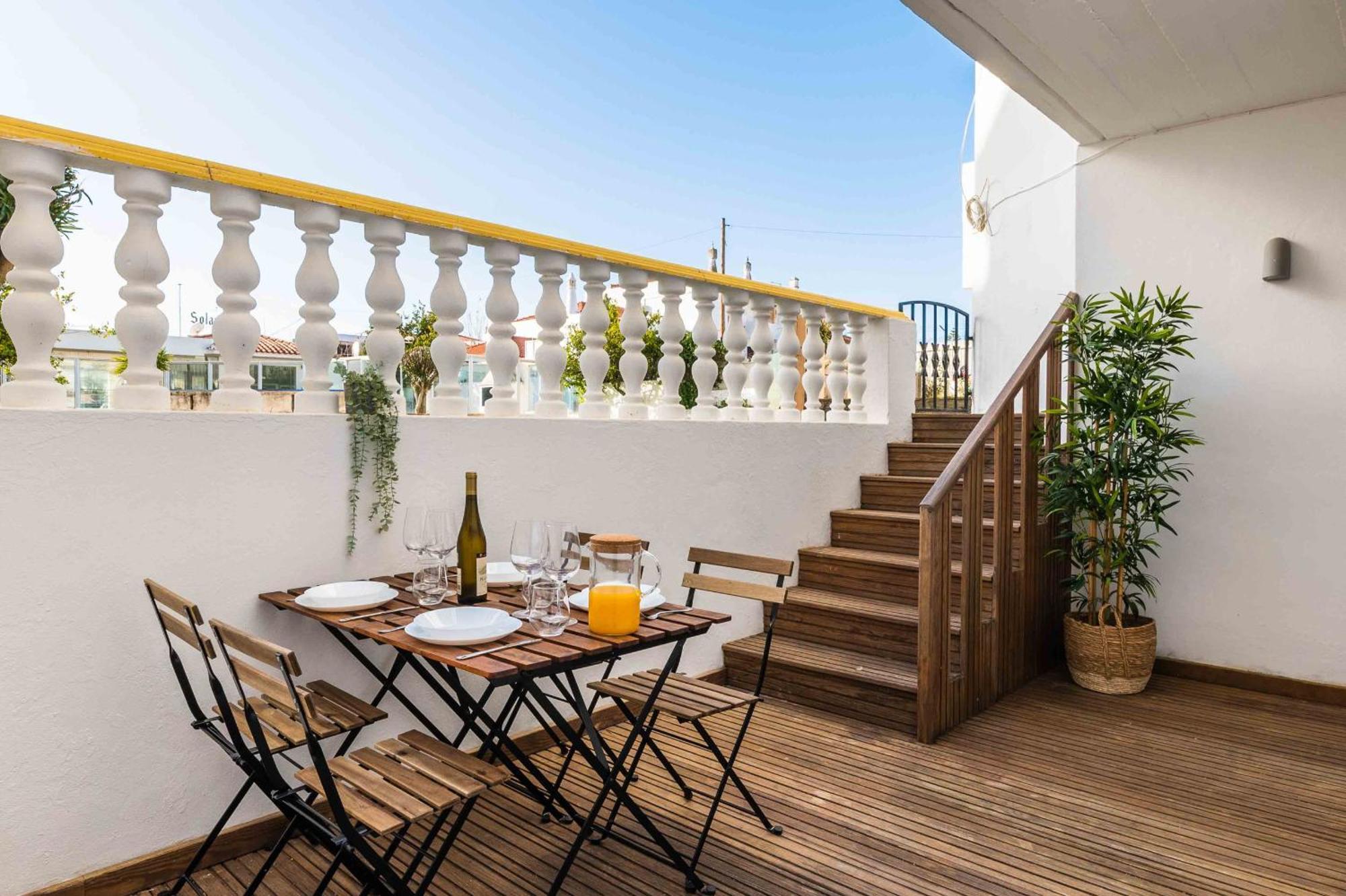 Santa Eulalia 2-Bedroom Apartment - Swimming Pool - Wifi 阿尔布费拉 外观 照片